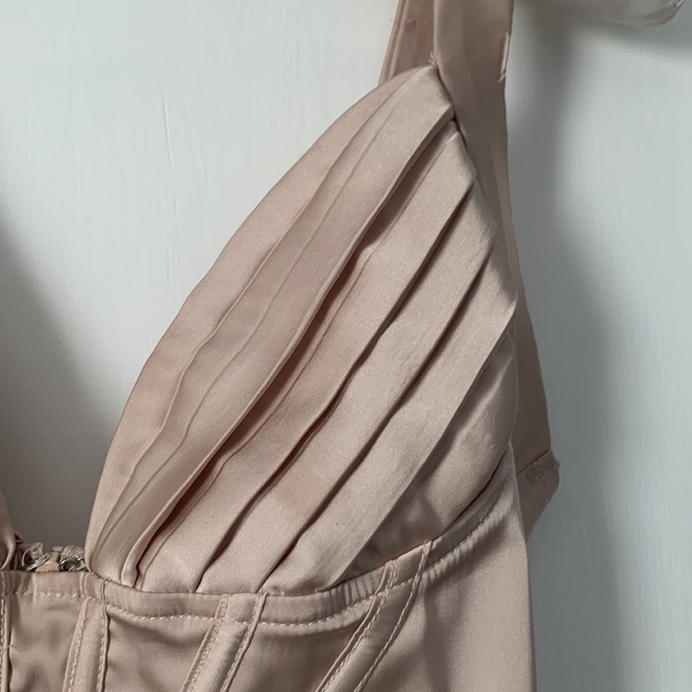 Windsor Silky Bralette Top Nude/Tan/Jewel Tone Top S Small - Picture 3 of 15